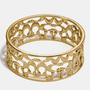 Pierced Signature Bangle